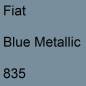 Preview: Fiat, Blue Metallic, 835.